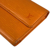 Louis Vuitton Orange Hue Epi Leather Wallet