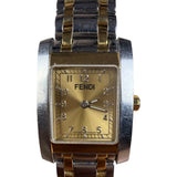 Fendi 2 Tone Tank Champagne Dial