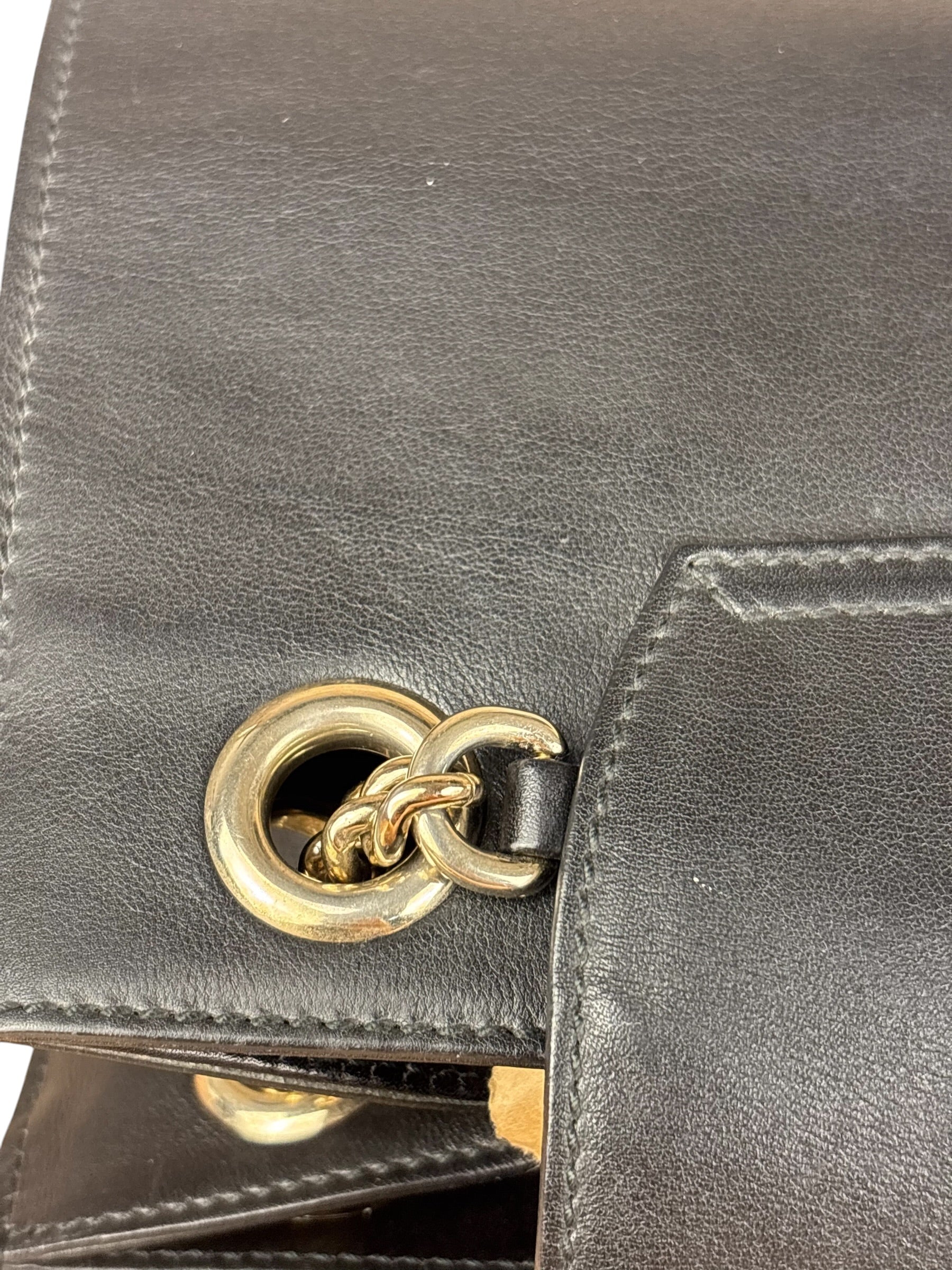 Gucci Black Emily Leather Shoulder Bag