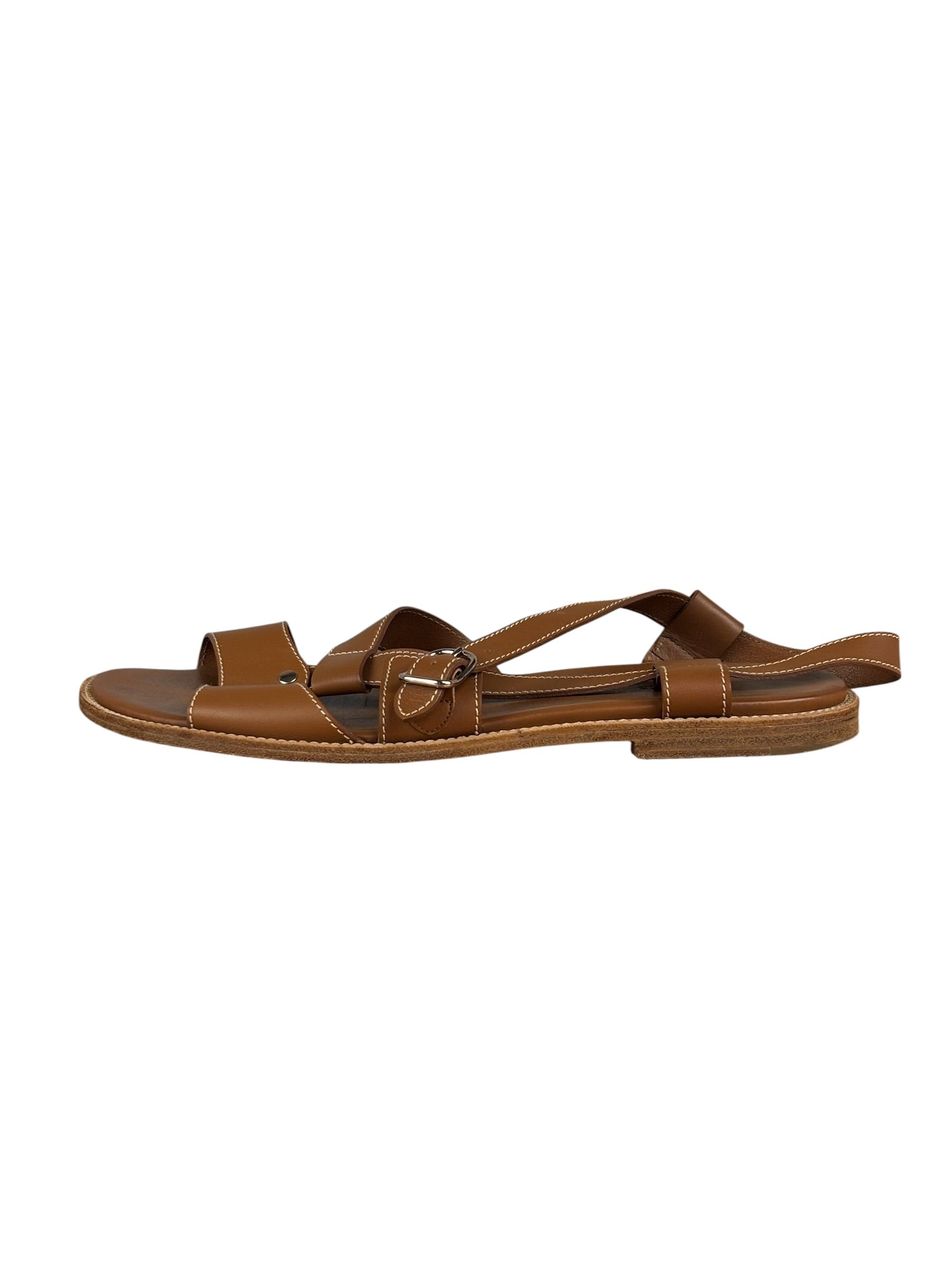 Hermes Leather Sandals