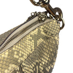 Gucci Light Sand Tones Python Hobo Bag