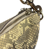 Gucci Light Sand Tones Python Hobo Bag