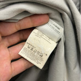Maison Margiela MM6 ‘2 Fabrics’ Grey Long Sleeve Shirt Dress