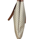 Celine Vintage Coated Canvas Macadam Shoulder Tote