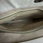 Saint Laurent Beige Canvas Rive Gauche Tote Bag