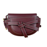 Loewe Mini Burgundy Gate Crossbody