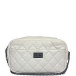 Chanel White Quilted Mini Reissue Camera Bag 2018