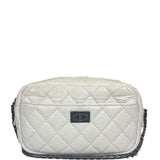 Chanel White Quilted Mini Reissue Camera Bag 2018