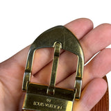 Louis Vuitton Brown Epi Belt