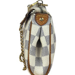 Louis Vuitton Damier Azur Eva Clutch Shoulder Bag