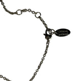 Vivienne Westwood Bas Relief Two-Tone Pendant Necklace