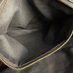 Balenciaga City Bag Canvas Leather Black Beige