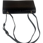 Saint Laurent Black Embossed Babylon Cross Body