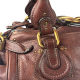 Chloe Paddington Brown Leather Handbag