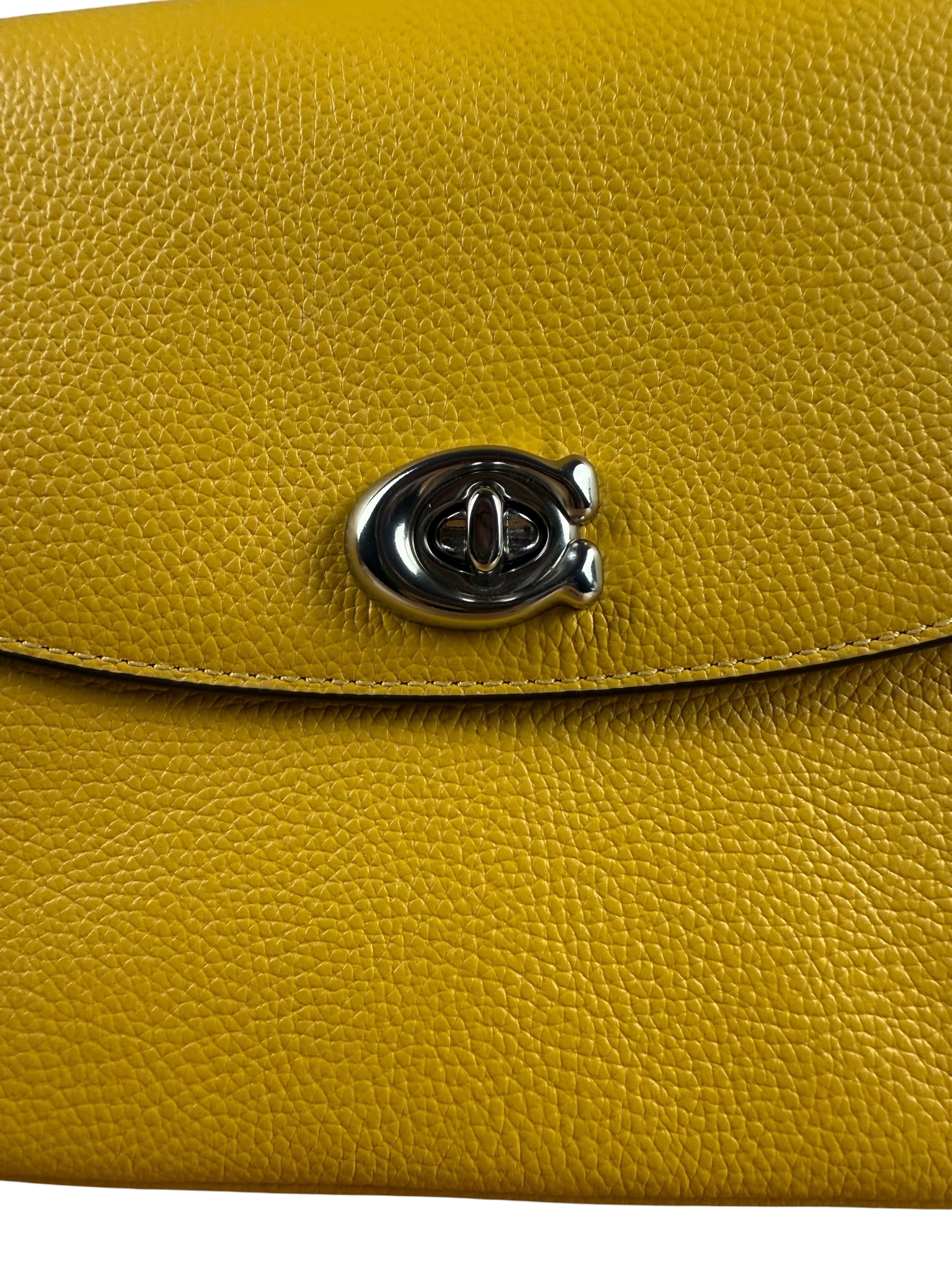 Coach Pebbled Leather Cassie Bag