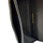 Chanel Black Calfskin Quilted Flap Coin/Card Holder