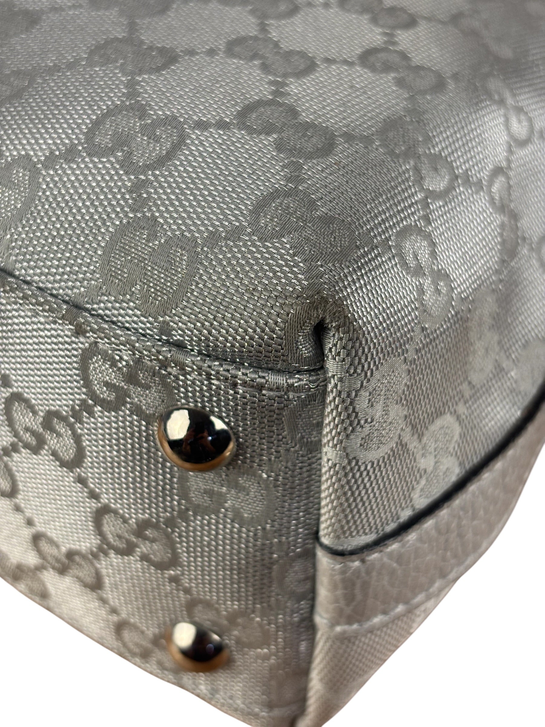 Gucci Vintage GG East-West Boston Bowling Handbag