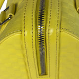 Louis Vuitton Yellow Damier Facette Cube Speedy 20