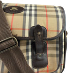 Burberry Vintage Beige/Dark Brown House Shoulder Bag