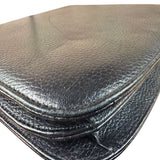 MCM Vintage Black Leather Crossbody Bag