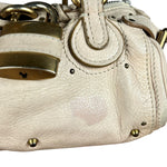 Chloe Vintage Mini Chloe Paddington Bag Beige