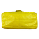 Fendi Yellow Leather Mamma Baguette
