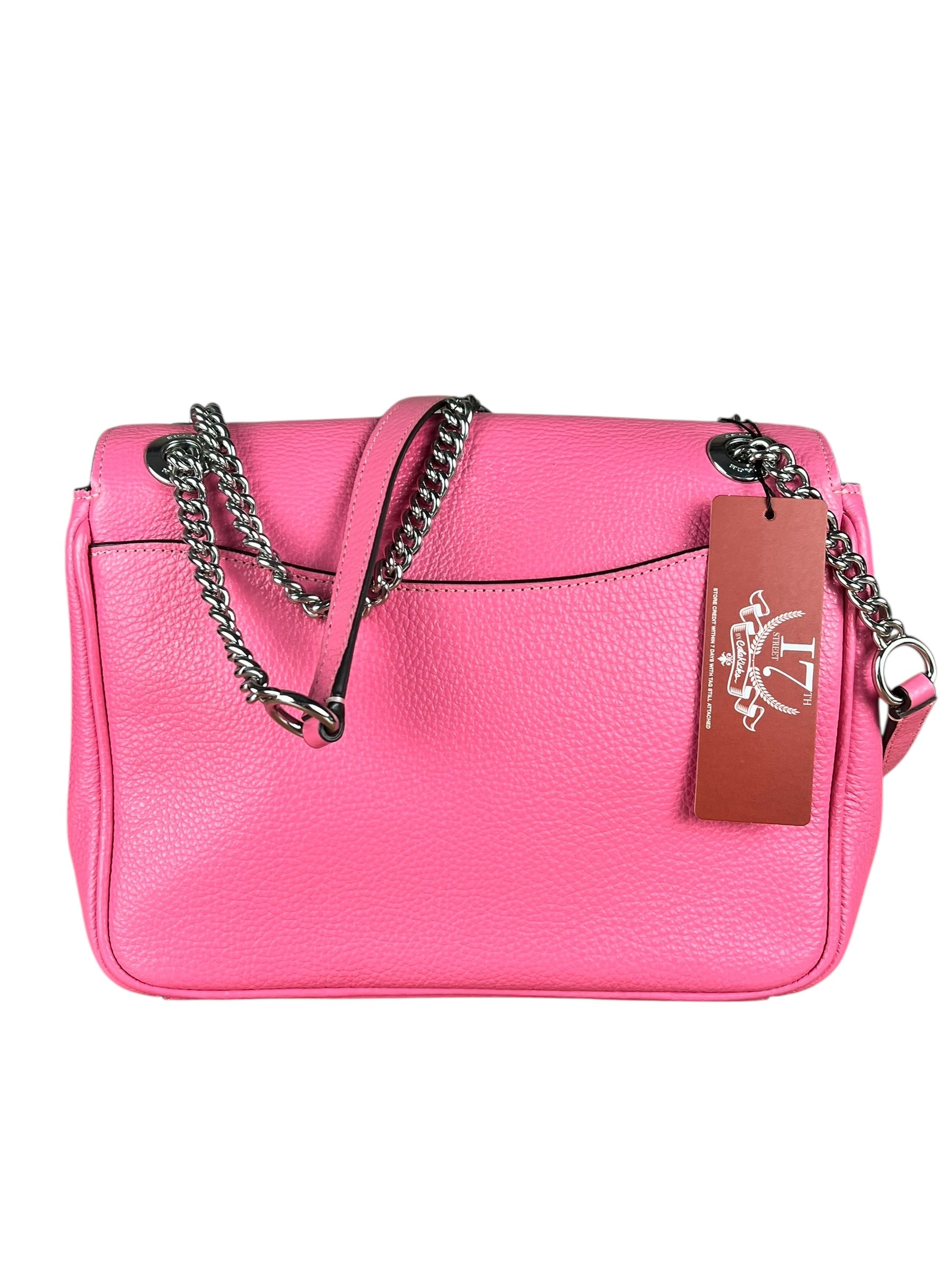 Coach Leather Klare Crossbody 25 Pink