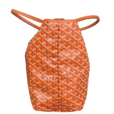 Goyard Saint Louis Orange Leather Tote Bag
