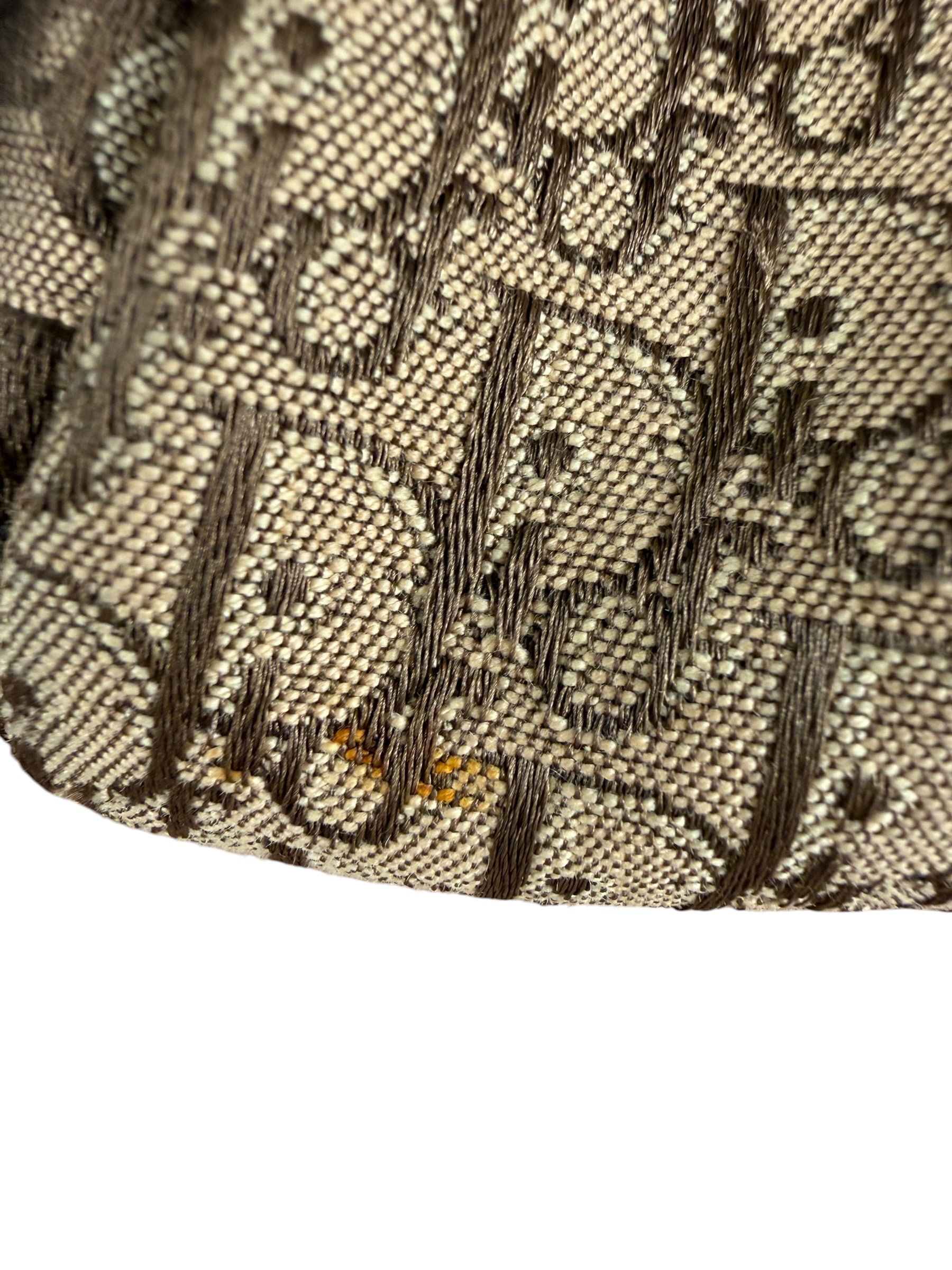 Christian Dior Vintage Trotter Canvas Rasta Crossbody Bag