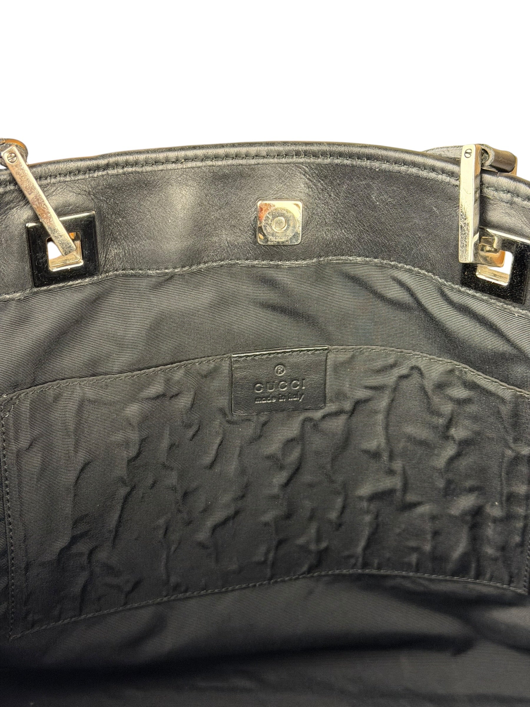 Gucci GG Denim Eclipse Tote