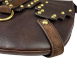Yves Saint Laurent Tan Brown Messenger Bag