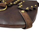Yves Saint Laurent Tan Brown Messenger Bag