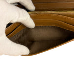 Prada Brown Quilted Leather Long Wallet