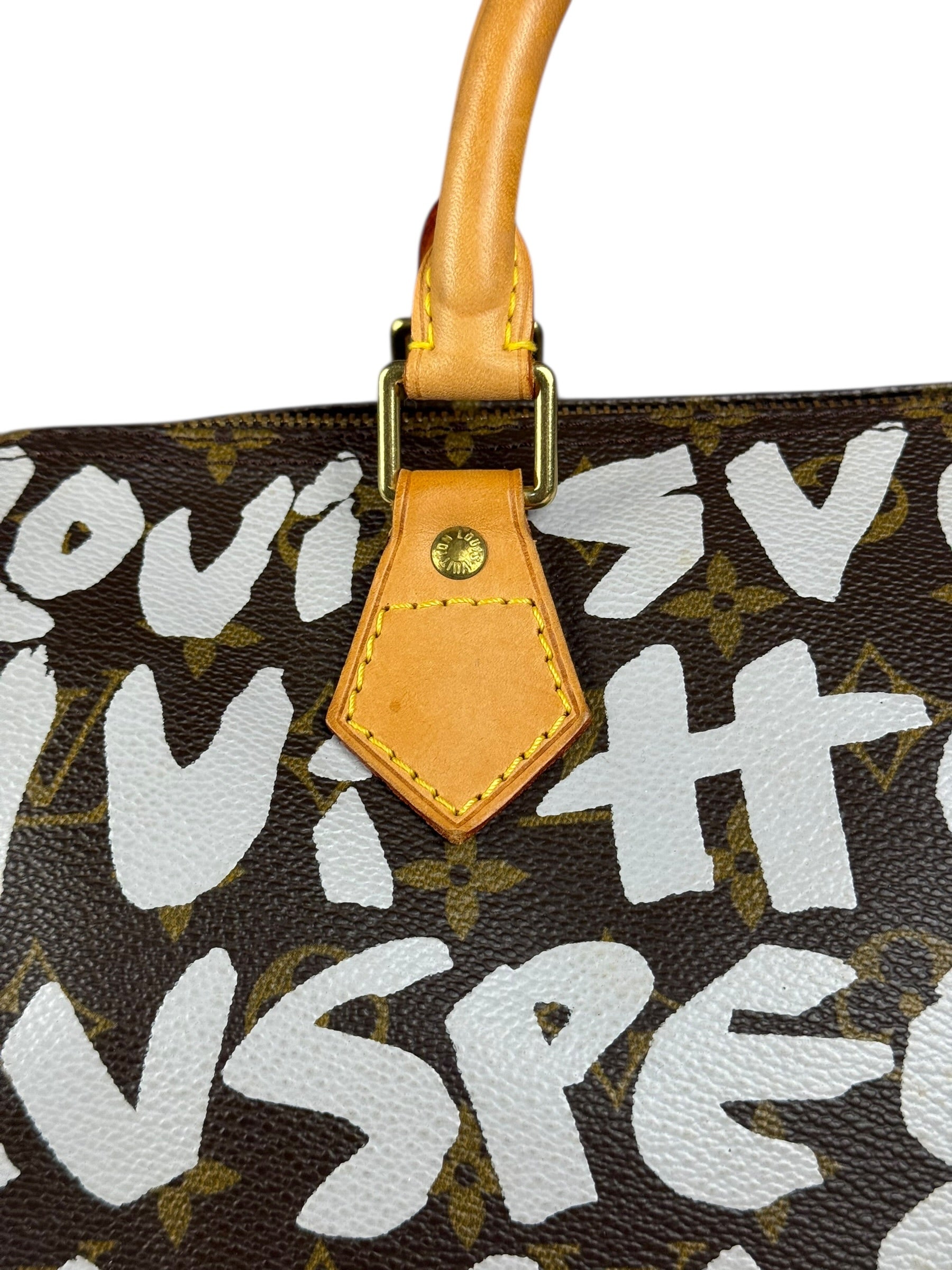 Louis Vuitton x Stephen Sprouse Graffiti Speedy 30 White