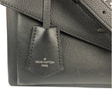Louis Vuitton Black Pebbled Leather Taurillon Lockme Two-Way Bag