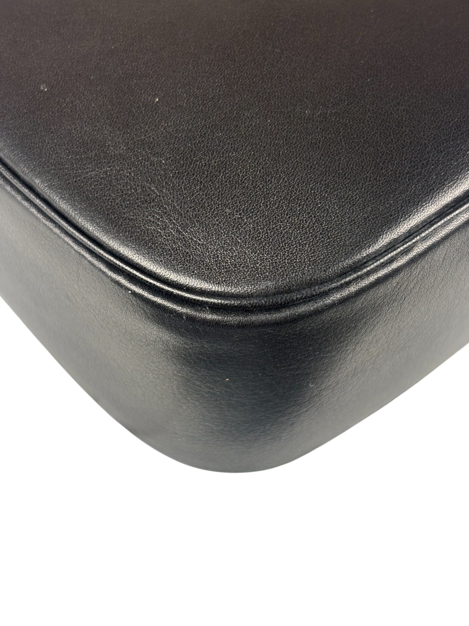 Cartier Must De Vintage Black Panthere Shoulder Bag