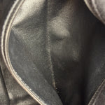 Chanel Black CC Quilted Jersey and Tweed Chain Flap Bag 2014