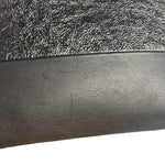Celine Black Leather Solo Zipper Clutch
