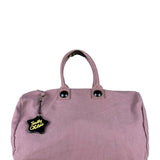 See By Chloé Purple Canvas Weekender Bag