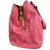 Miu Miu Pink Leather 2Way Tote Bag