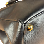 Prada Black Galleria Saffiano Leather Tote