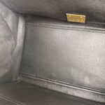 Celine Trapeze Leather 2Way Python Handle Handbag