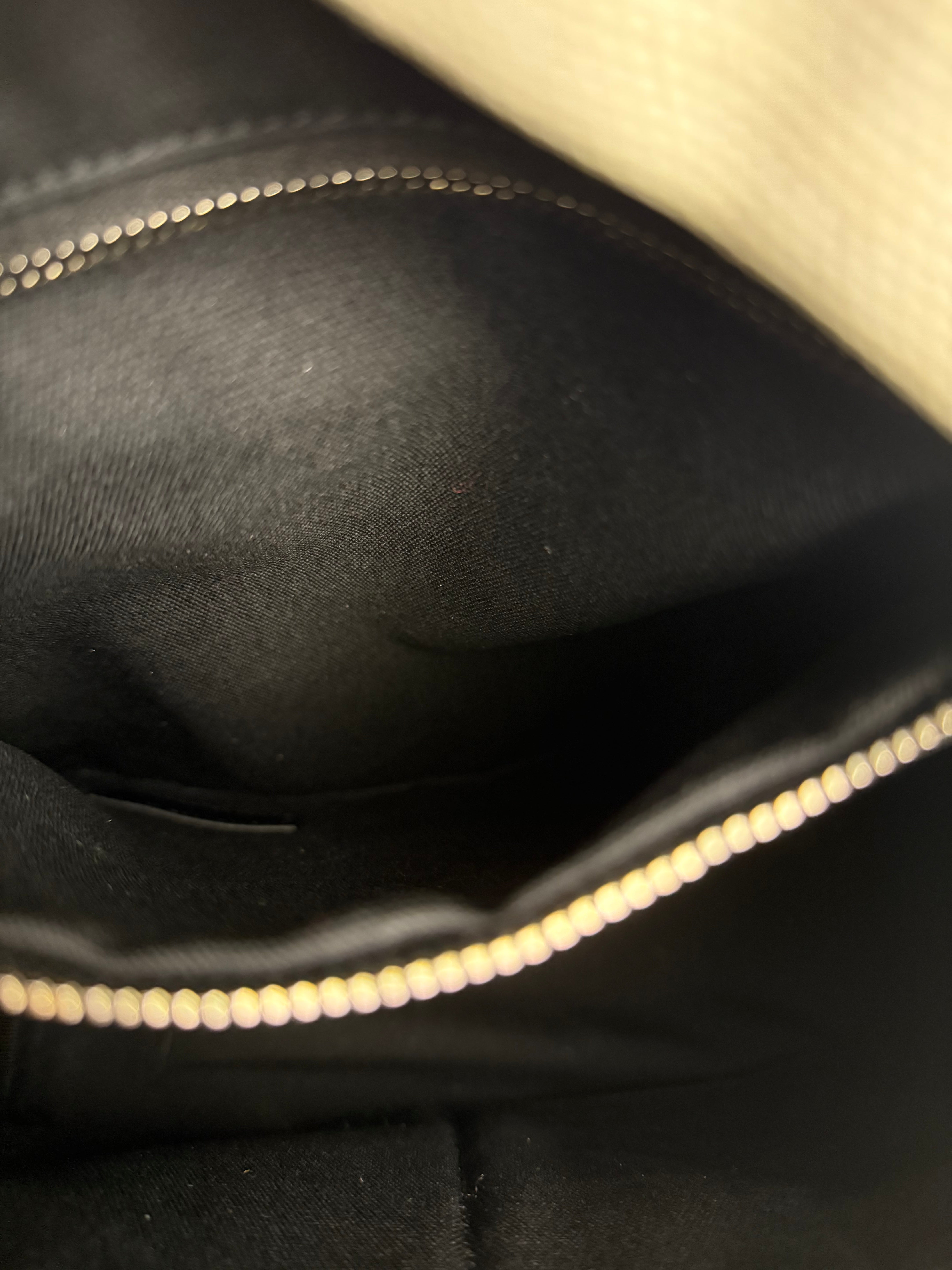 Saint Laurent Mini Canvas Rive Gauche City Backpack
