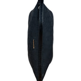 Gucci GG Vintage Black Canvas Monogram Boat Pochette
