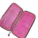 Balenciaga Vintage Pink Le Agneau Long Wallet