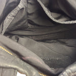 Alexander Wang Black Pebbled Leather Rocco Satchel