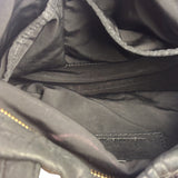 Alexander Wang Black Pebbled Leather Rocco Satchel