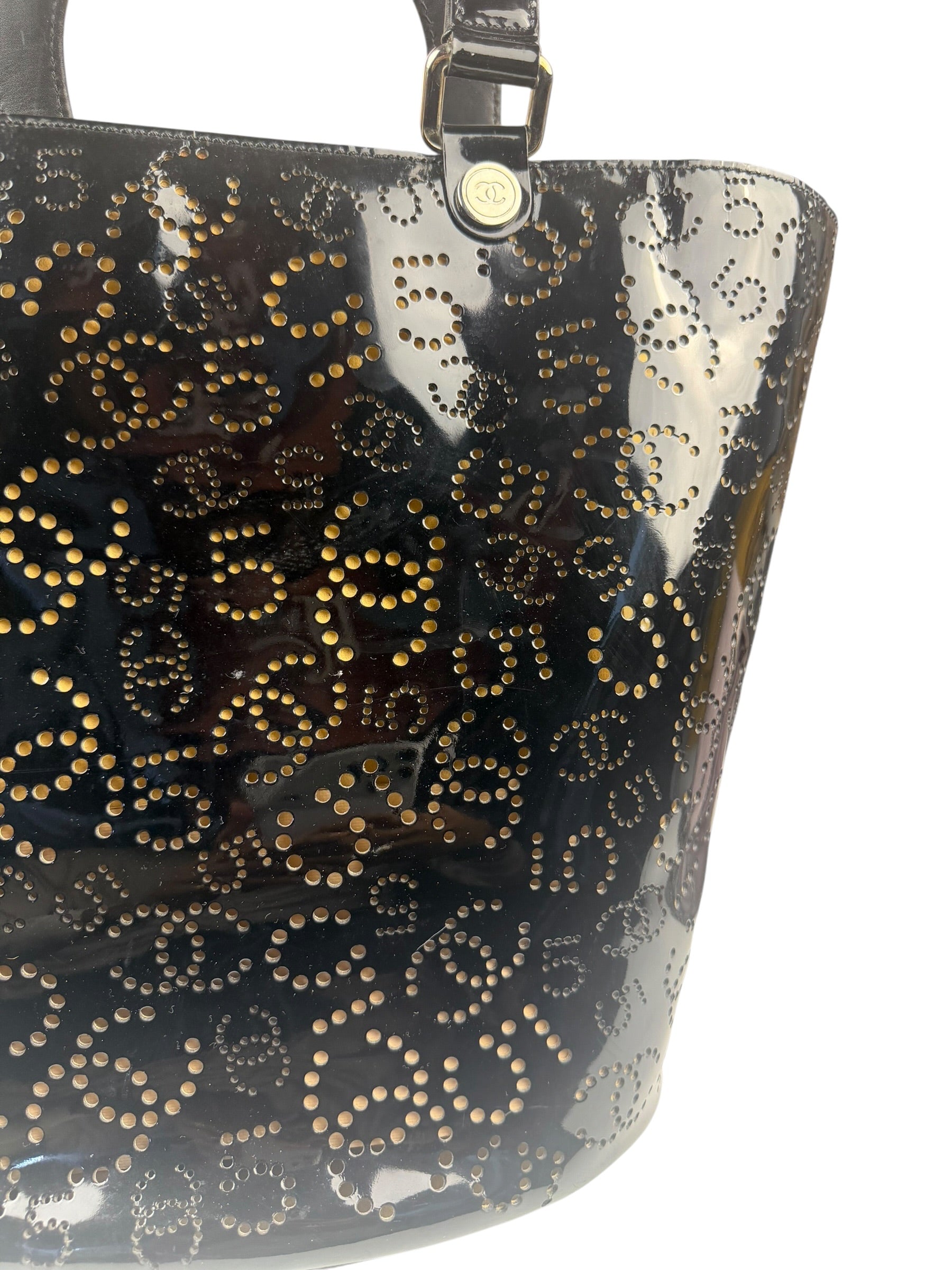 Chanel Perforated No. 5 Punching Tote 2005