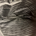 Prada Vintage Black Nylon Crossbody Bag