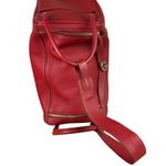 Hermes Rouge Clemence Leather Lindy 34